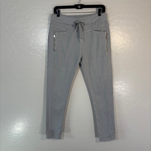 Venti6 Joggers Pants Womens Medium Drawstring Gray 27.5" - Picture 1 of 5